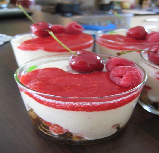 Tiramisu aux Framboises Tiramisu aux Framboises