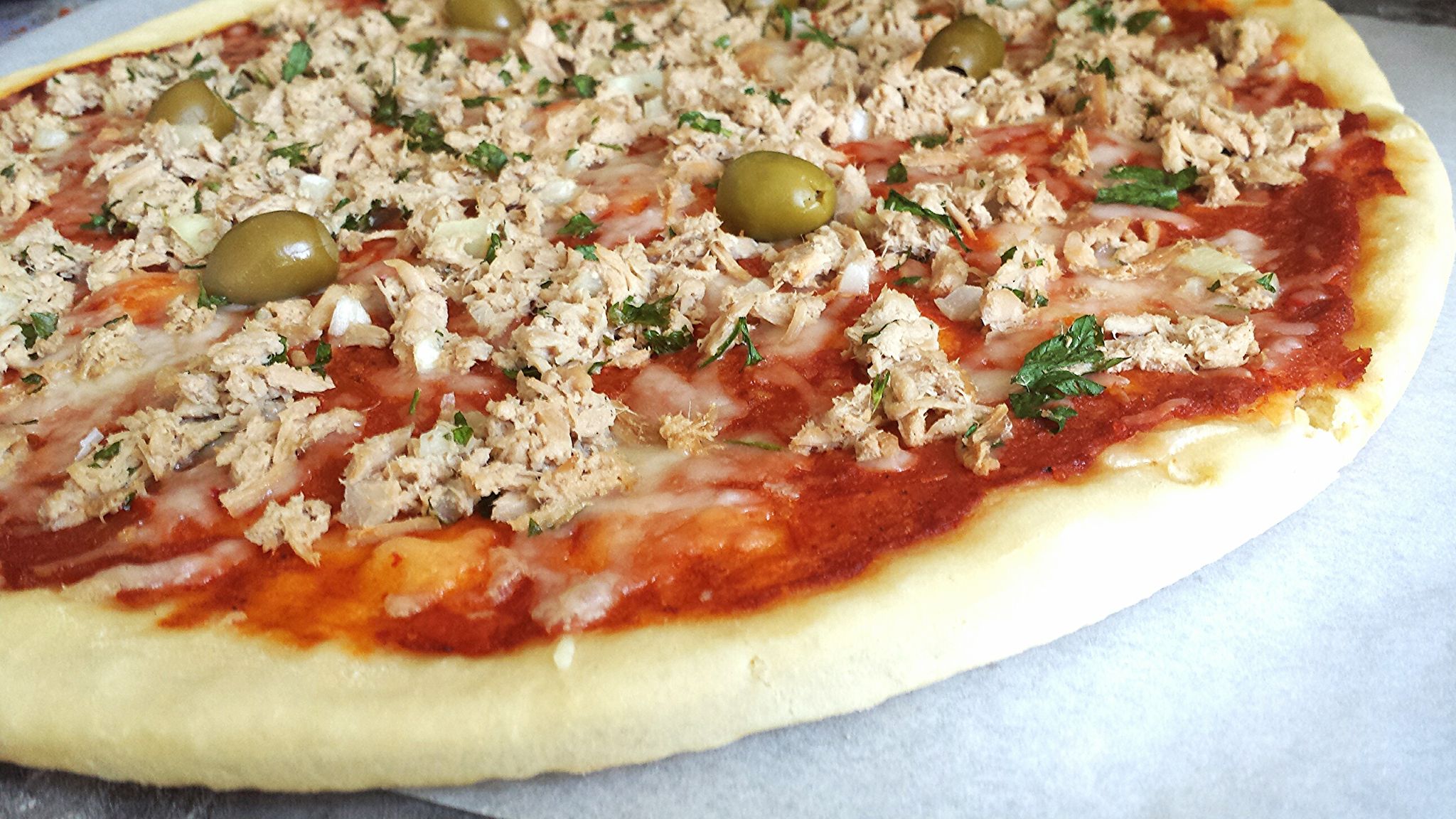 Pizza au thon Pizza au thon