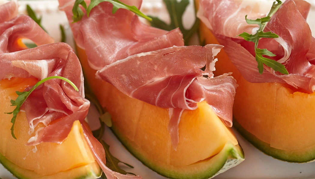 Jambon cru et melon - Recettes Italiennes