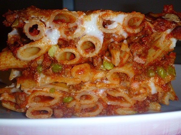 Timballo di pasta al forno
