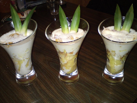 Tiramisu ananas et noix de coco Tiramisu ananas et noix de coco