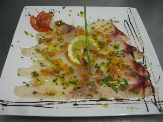 Carpaccio d'espadon Carpaccio d'espadon