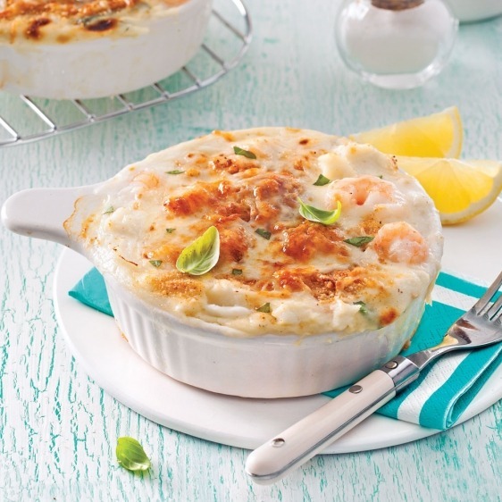 Gratin de fruits de mer Gratin de fruits de mer