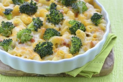 Gratin de macaronis au brocoli et au jambon Gratin de macaronis au brocoli et au jambon
