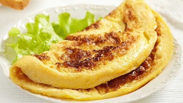 Omelette au fromage Omelette au fromage
