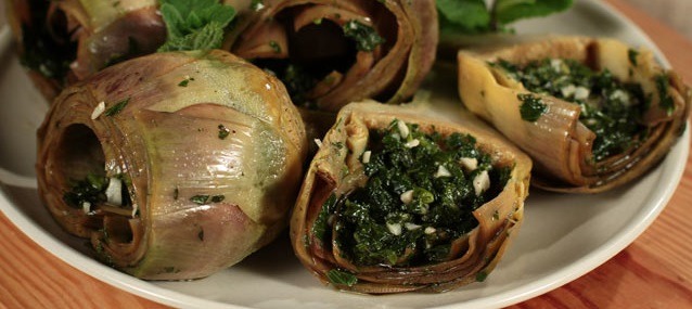 Carciofi alla romana Carciofi alla romana