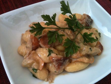 gnocchi aux cèpes gnocchi aux cèpes