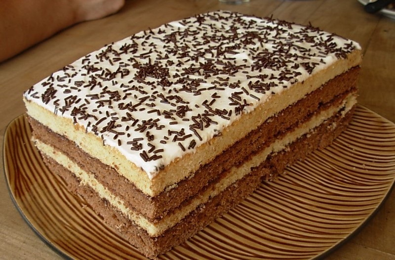 Napolitain au chocolat Napolitain au chocolat