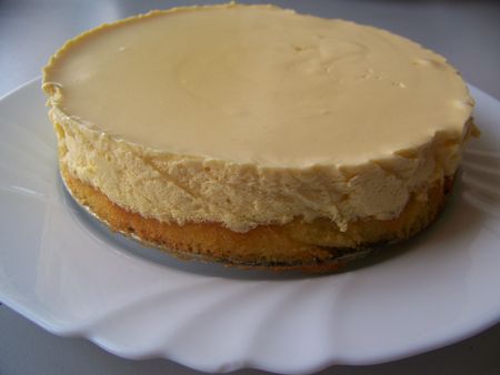 Entremet créme d'amande et mangue Entremet créme d'amande et mangue