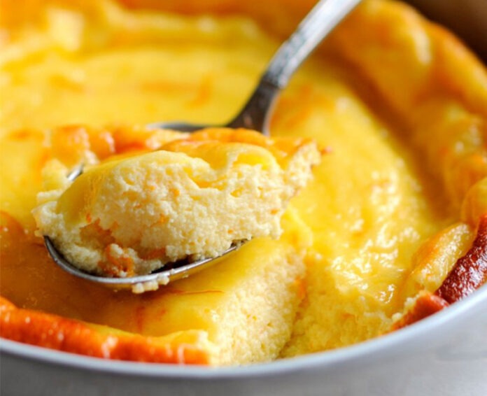 Moelleux de ricotta à l'orange Moelleux de ricotta à l'orange