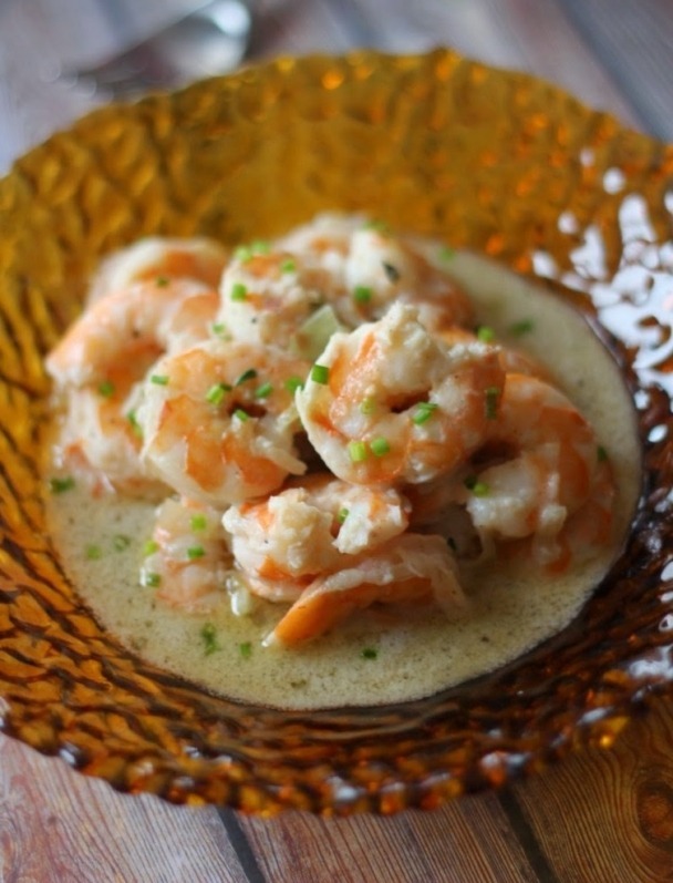 Crevettes à la vanille Crevettes à la vanille