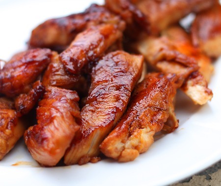 poule AU FOOR POULET AU FOOR