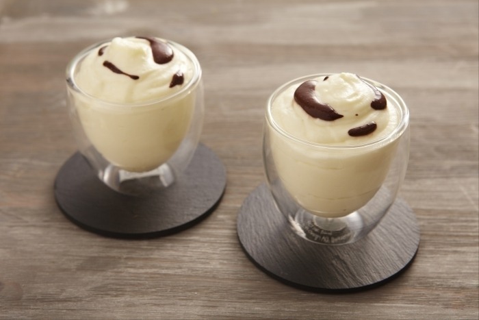 Crème vanille & chocolat blanc Crème vanille & chocolat blanc