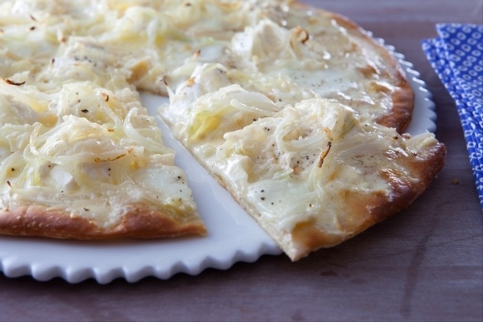 Pizza blanche Pizza blanche