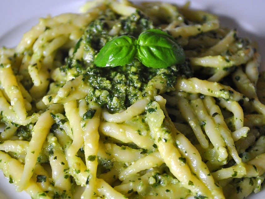 Trofie au pesto Trofie au pesto