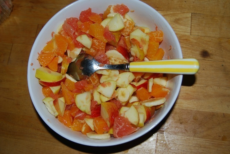 Salade aux fruits d'hiver Salade aux fruits d'hiver