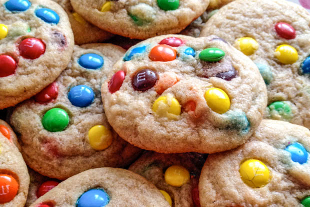 Cookies aux m&m's Cookies aux m&m's