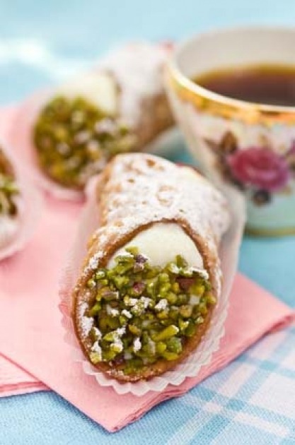 Cannoli pistache Cannoli pistache