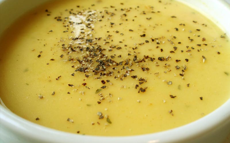 soupe-de-mais Soupe crémeuse au maïs