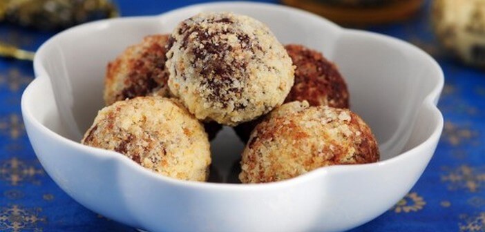 Truffes aux Amaretti Truffes aux Amaretti