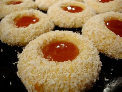 Sables a la confiture et noix de coco Sables a la confiture et noix de coco