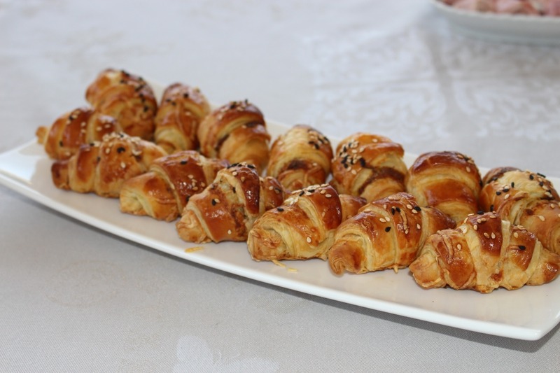 Croissants au pesto Croissants au pesto