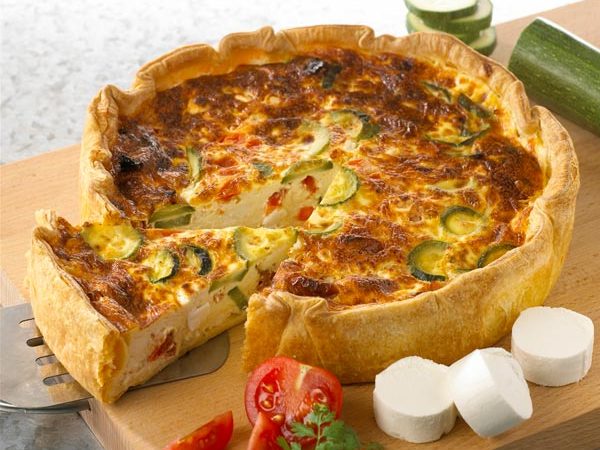 Quiche courgettes et mascarpone Quiche courgettes et mascarpone