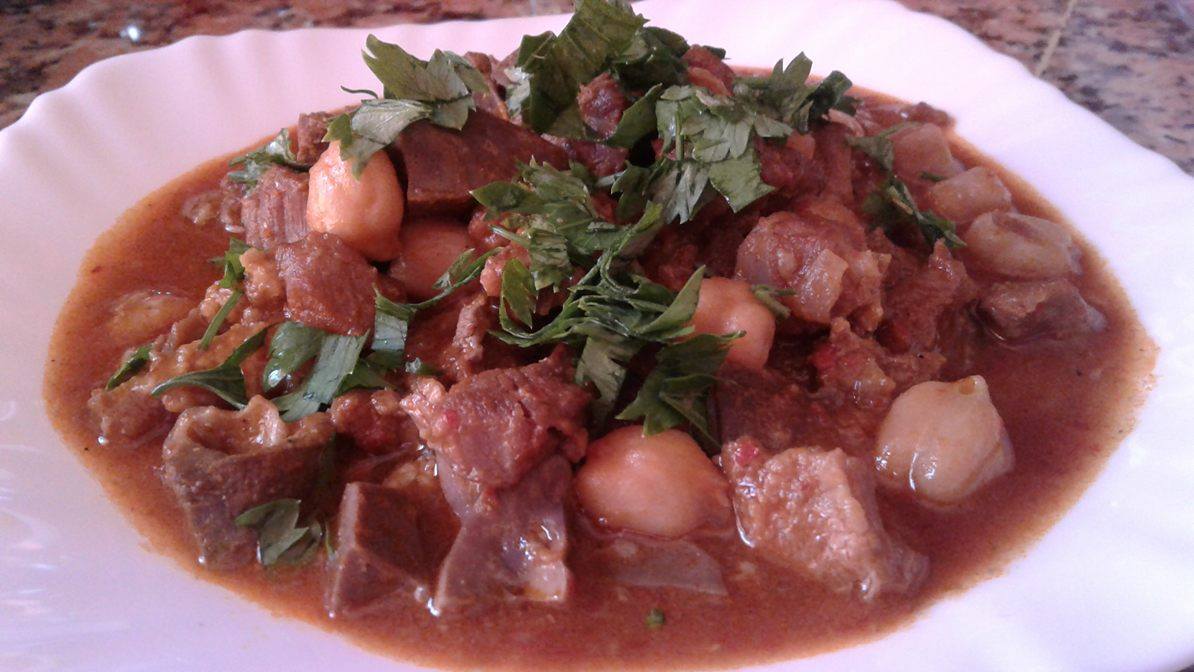 Ragoût de boeuf pois chiches Ragoût de boeuf pois chiches