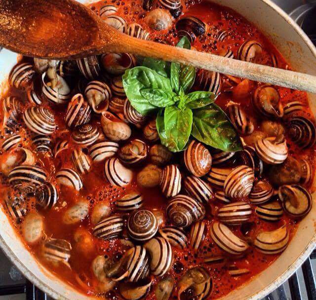 Ragoût d'escargots