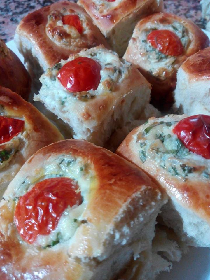 Petits Pains farcis fourrés