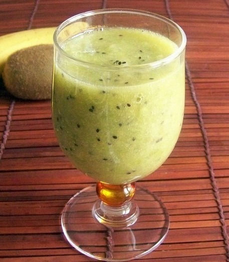 Smoothie banane-kiwis