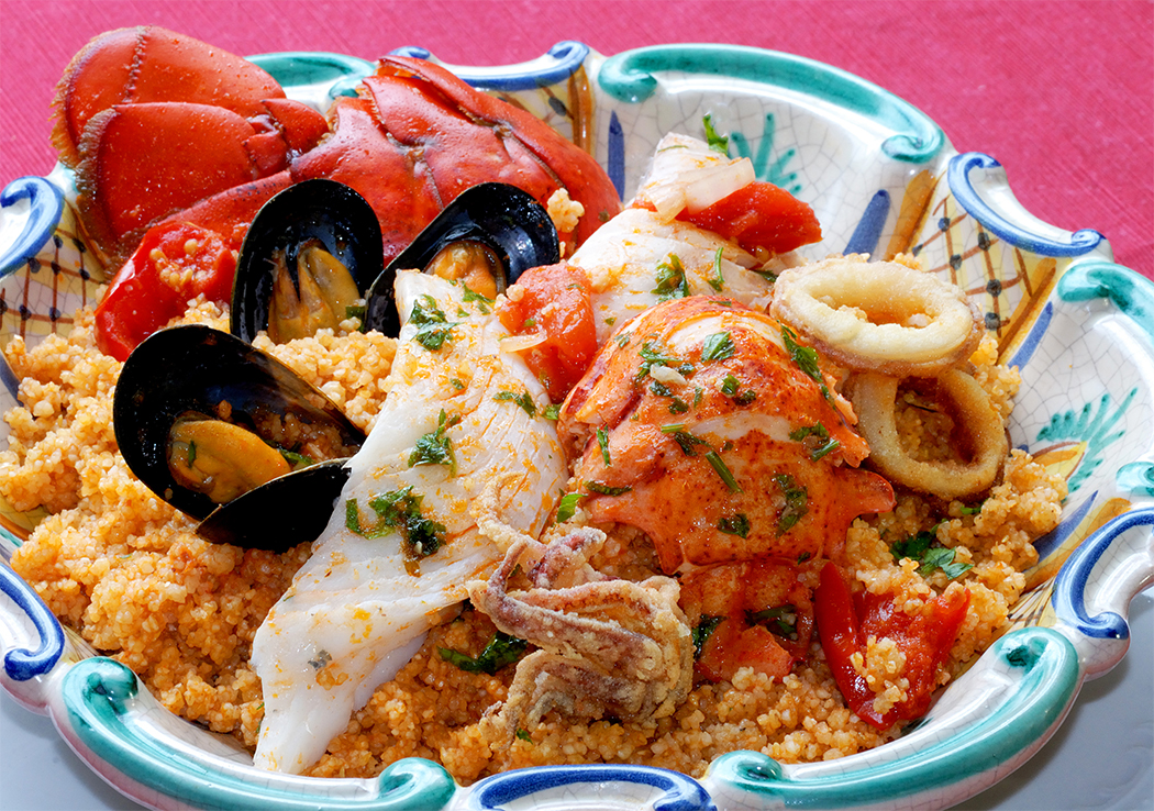 Couscous aux poissons sicilien