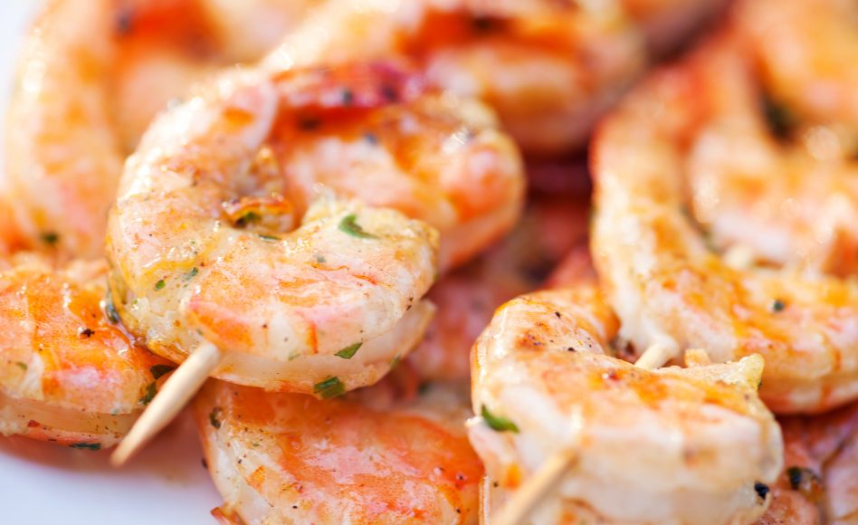 BROCHETTES DE CREVETTES