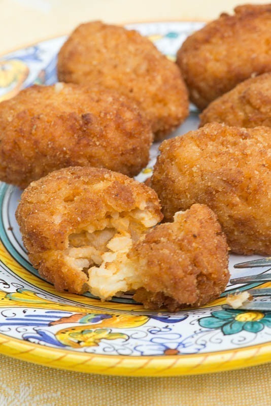 Croquettes de riz à l’italienne Croquettes de riz à l’italienne