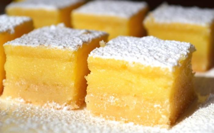 Carrés au citron Carrés au citron
