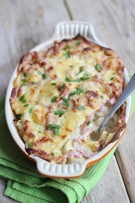 Gratin chou-fleur jambon Gratin chou-fleur jambon