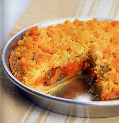 Tarte de ratatouille façon crumble Tarte de ratatouille façon crumble