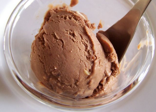 Glace chocolat-noisette Glace chocolat-noisette