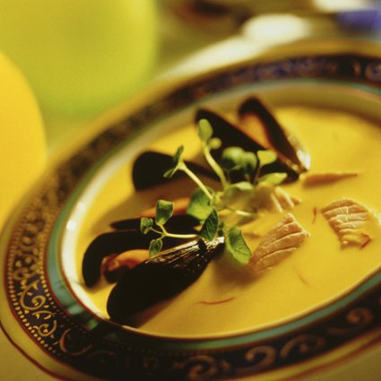 Soupe au moules et pomme de terre Soupe au moules et pomme de terre