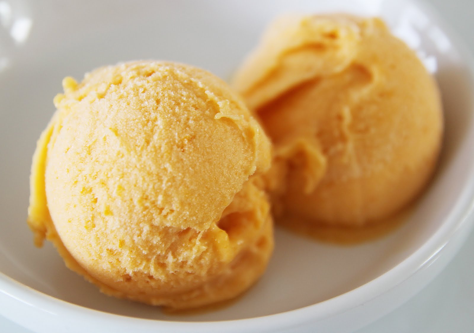 Glace à l'abricot Glace à l'abricot