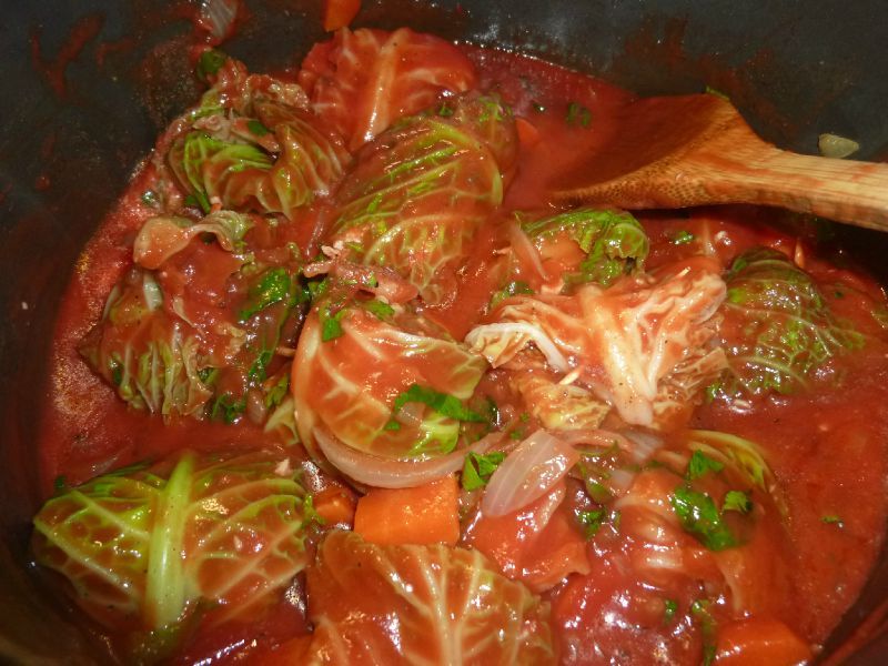 Involtini di verza