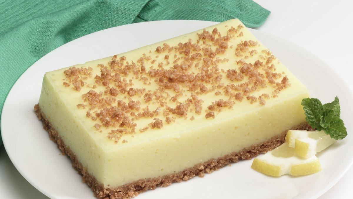 Dessert citronné aux céréales