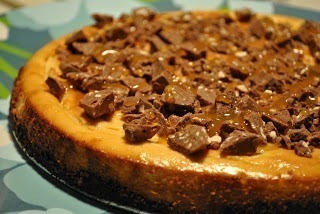 Gâteau au fromage au caramel