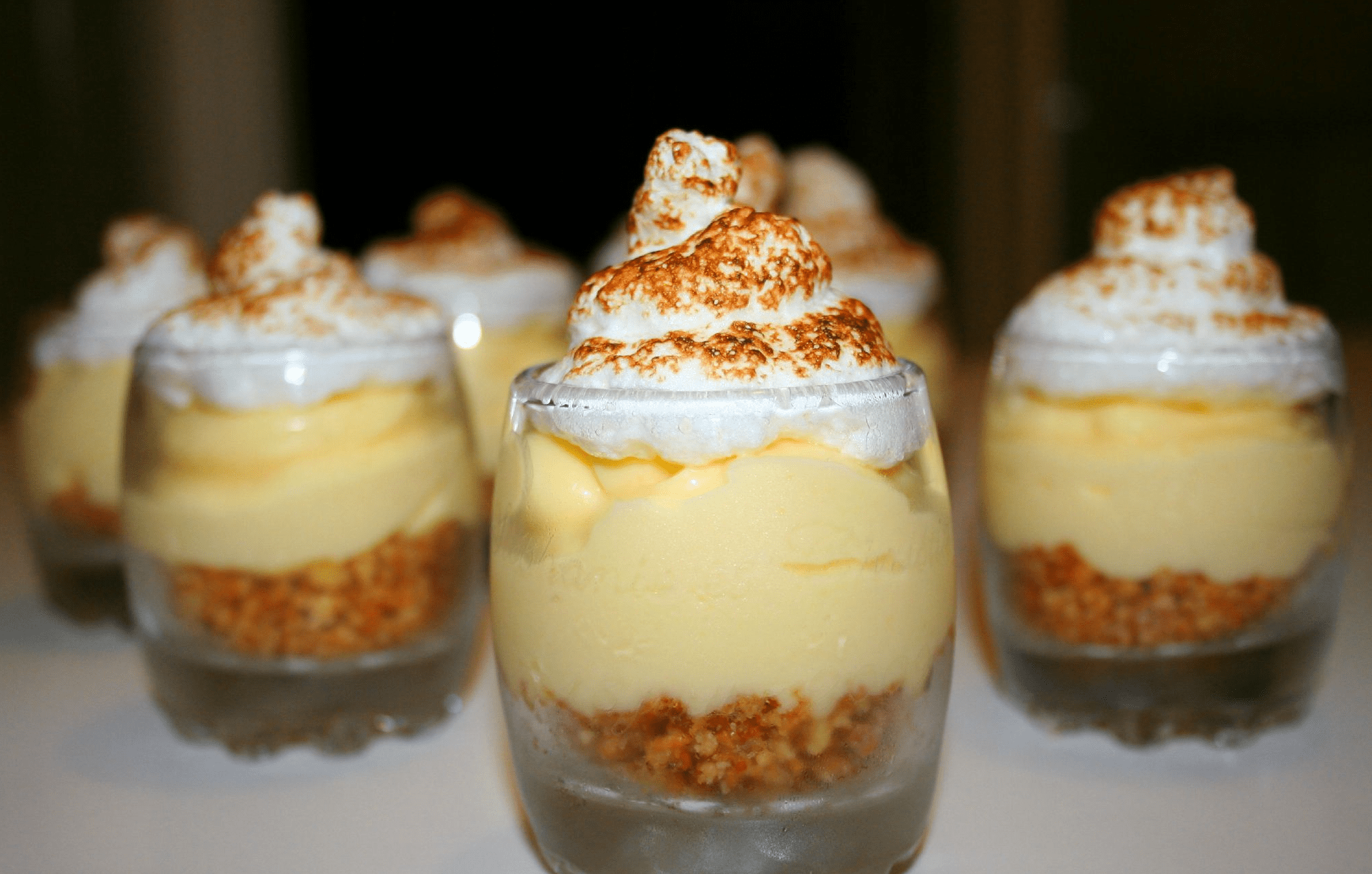 Verrine tarte aux citrons