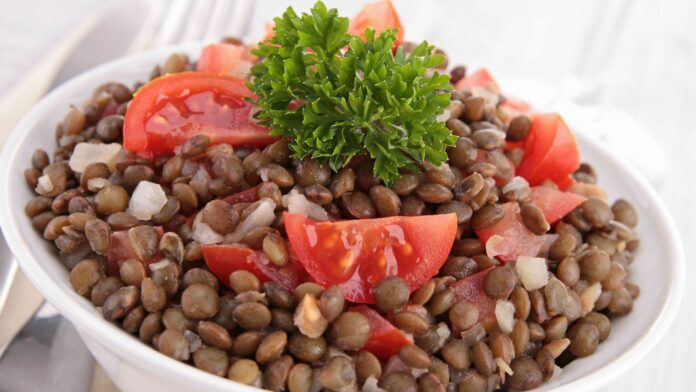 salade lentille