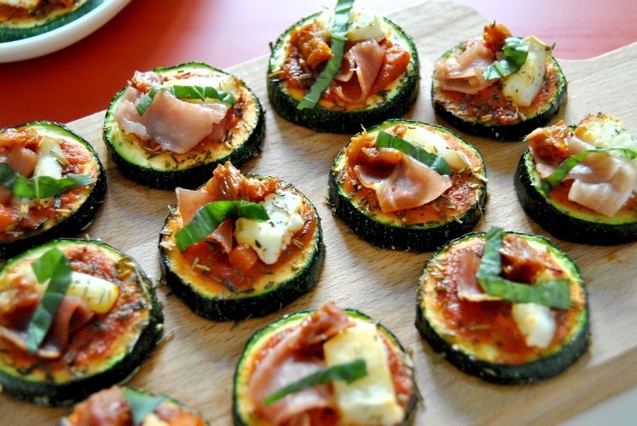 Zucchini Pizza