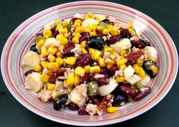 salade thon mais