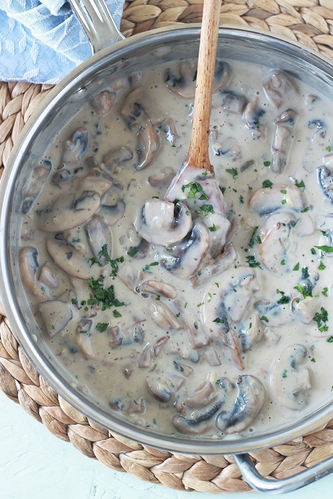 SAUCE AUX CHAMPIGNONS
