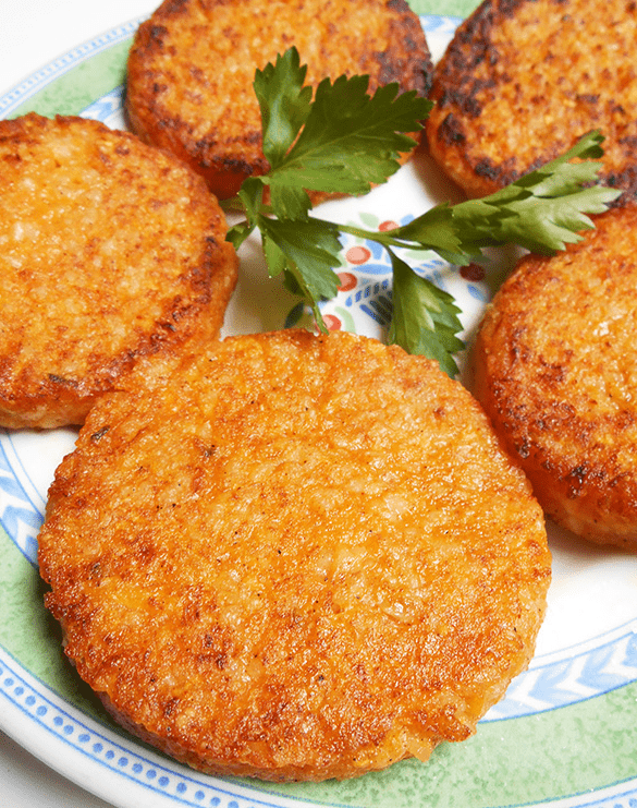 Galettes de courge