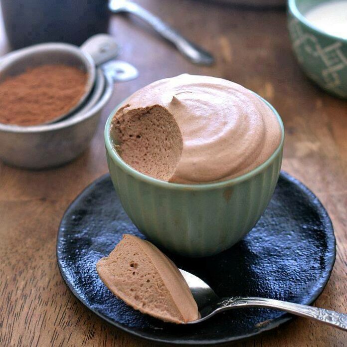 mousse au chocolat sans oeufs Mousse au chocolat sans œufs